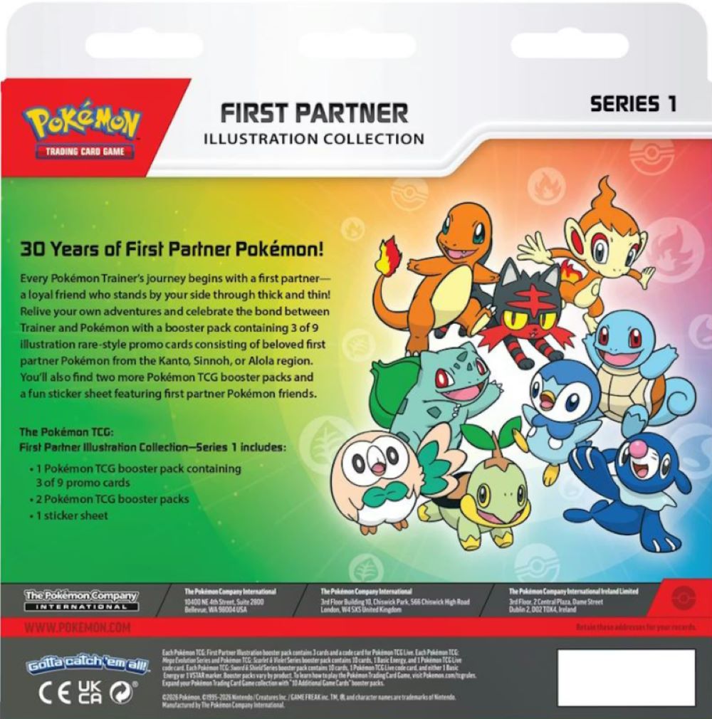 First partner illustration collection (series 1)